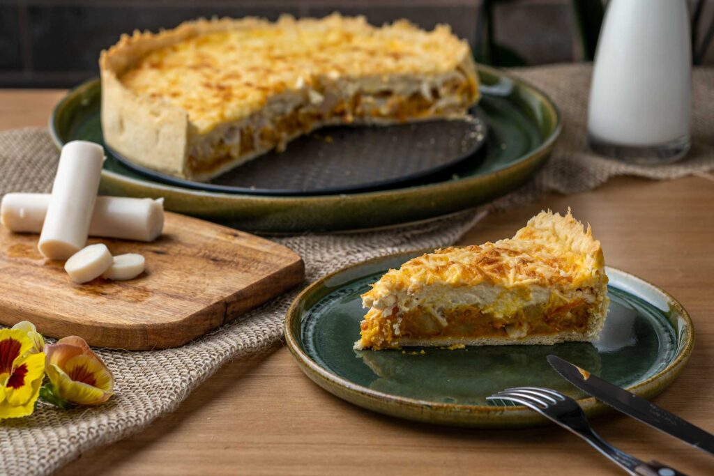 Torta de Palmito do Joca Café