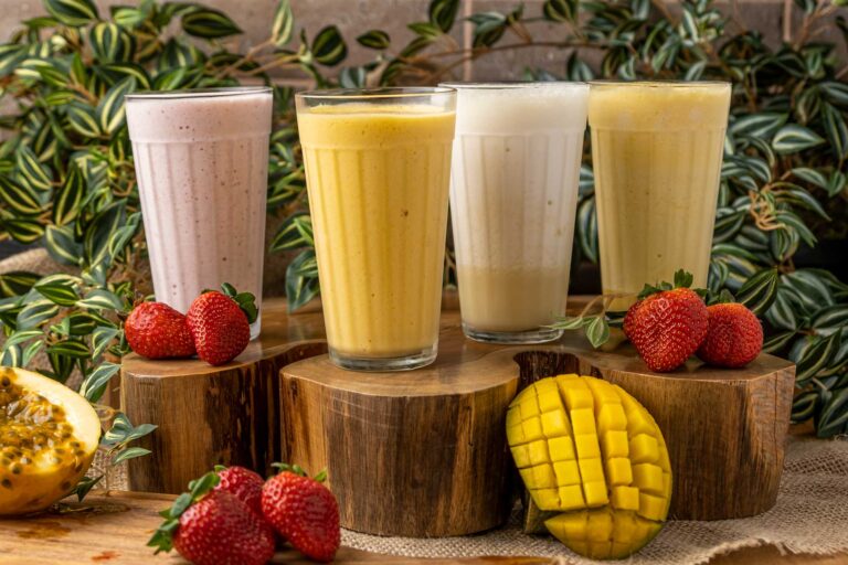 Vitamina com Whey Protein