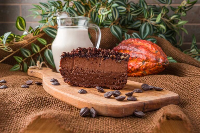Torta de chocolate do Joca Café