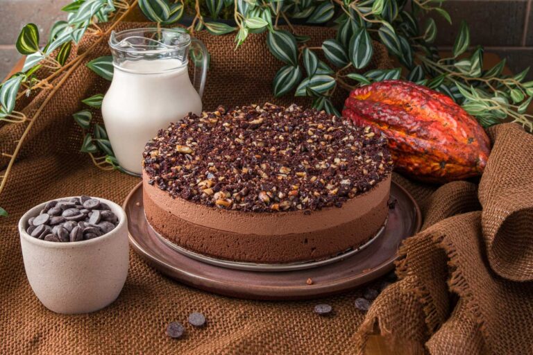 Torta de chocolate do Joca Café